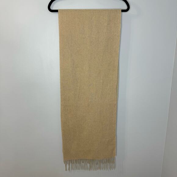 Qi cashmere scarf Tan Soft Luxe - Picture 1 of 4
